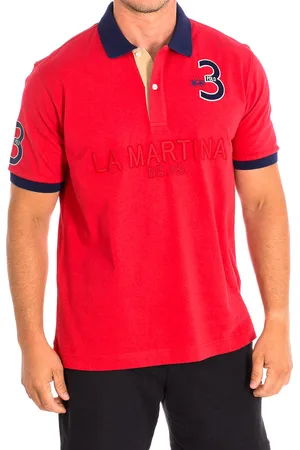La Martina Polo mit kurzen Ärmeln TMP600-JS316 Mann
