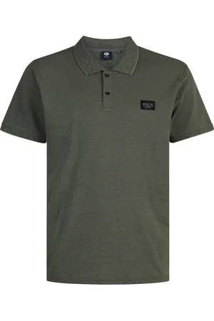 Petrol Industries Klassisches Poloshirt in Plus Size Arctic Herren