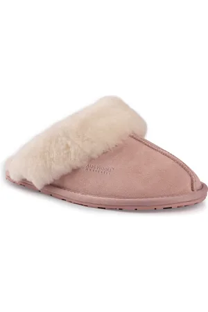 Aus Wooli Australia Unisex Schafsfell Wolle Shelley Hausschuhe