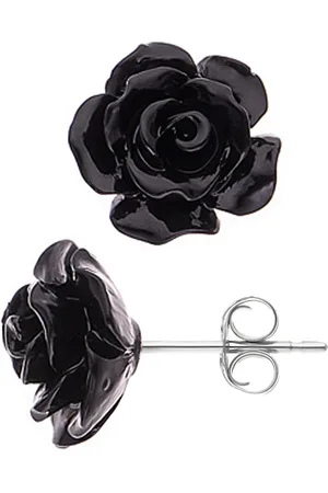 Diadema Ohrringe - Schwarze Rose - Love Jewelry Kollektion