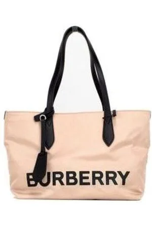 Burberry Logo-Marken-Handtasche aus recyceltem Nylon
