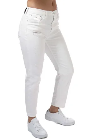 Tommy Hilfiger Tabard Logo Patch Jeans für Frauen in