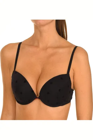 Guess Gepolsterter Bügel-BH für Damen mit seitlichem Mikrotüll O0BC18KA7Q0
