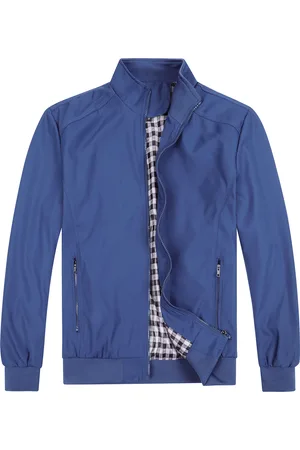 Allthemen Herren Bomberjacke mit Stehkragen, ¨¹bergangsjacke f¨¹r den Herbst, l?ssige Sportjacke