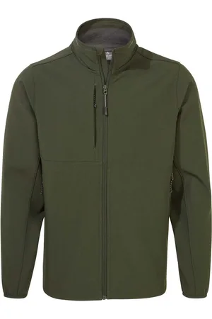 Craghoppers Mens Expert Basecamp Soft Shell Jacke (dunkel Zeder grün)