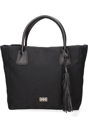 John Richmond Handtasche Frauen BLACK AND SILVER