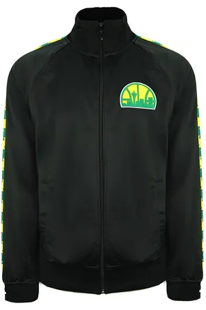 Mitchell & Ness Seattle Supersonics Herren Black Track Jacke