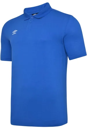Umbro Herren Essential Polo Shirt (Königsblau/Weiß)