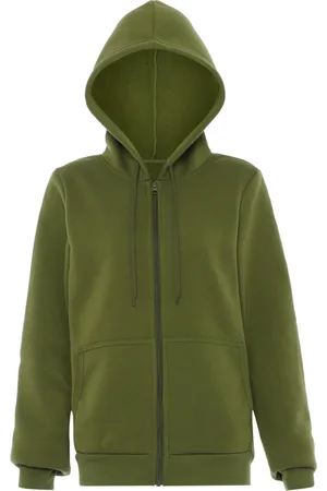 myMo Kapuzenjacke Damen Militär