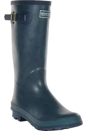 Regatta Womens/Ladies Ly Fairweather II Tall Durable Wellington Boots (Dragonfly Dot)