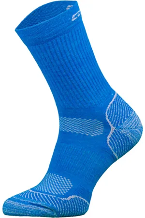 COMODO Chaussettes Sport Compression Homme Femme | Bas Running - 1 Paire - Bleu