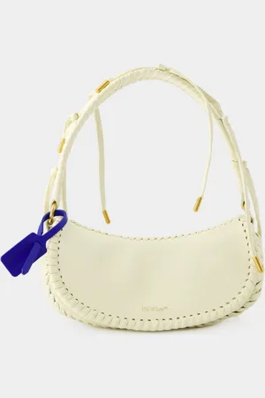 OFF-WHITE Edge Weaving Umhängetasche - Off White - Leder