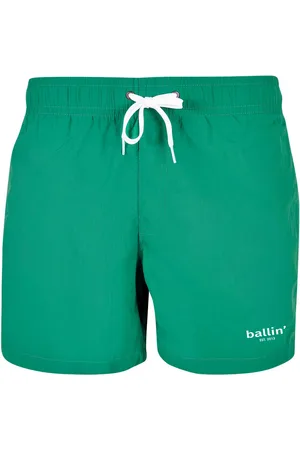 Ballin Small Logo Zwembroek von Est. 2013 in der farbe Grun und in größe XL.