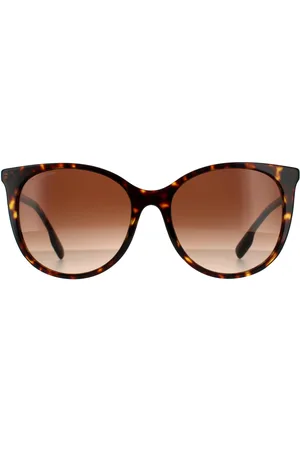 Burberry Cat-Eye Damen Sonnenbrille Dunkles Havana Gradient