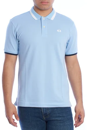 La Martina Slim Fit Kurzarm-Polo YMP006-PK001 Herren