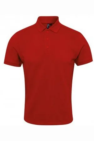 Premier Herren Coolchecker Plus Piqu Polo Shirt