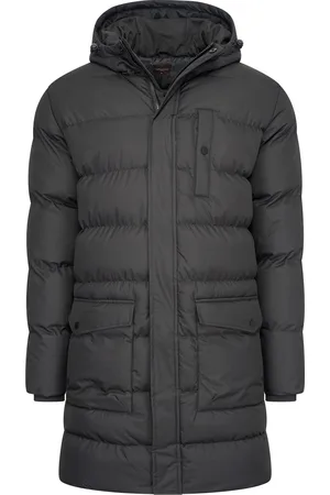 Cappuccino Italia Hooded Winter Jacket Zwart