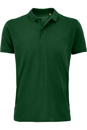 Sols Herren Planet Pique Bio-Poloshirt (Frozen Green)