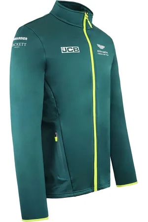 ASTON MARTIN Grüne Softshelljacke für Damen des offiziellen F1-Teams
