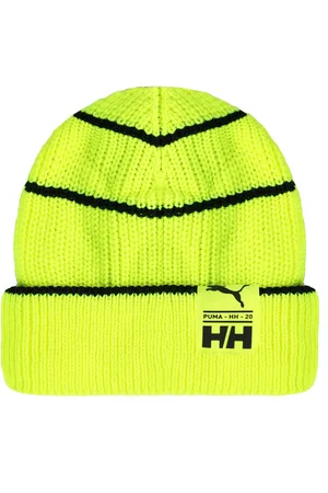 PUMA X Helly Hansen Unisex fluoreszierende gelbe Mütze 022864 02