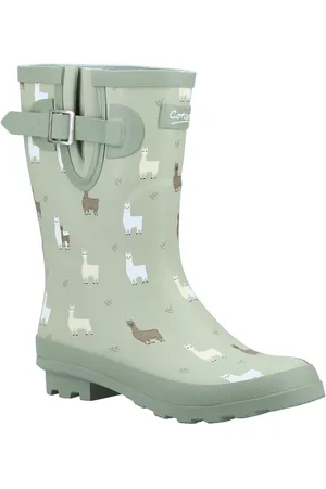 Cotswold Outdoor Womens/Ladies Farmyard Alpaca Mid Calf Wellington Boots