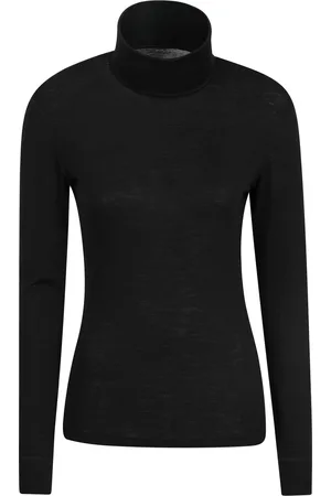 Mountain Warehouse Damen/Damen Merinowolle Rollkragen-Basisschicht Top