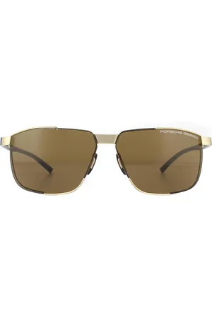 Porsche Design Randlose Herren Sonnenbrille Braun