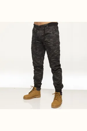 Enzo Militärische Kampf-Jogger-Hose für Herren - Designer Menswear