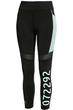 PUMA X Selena Gomez SG Leggings enge Fitness Fair Aqua Womens 518523 03