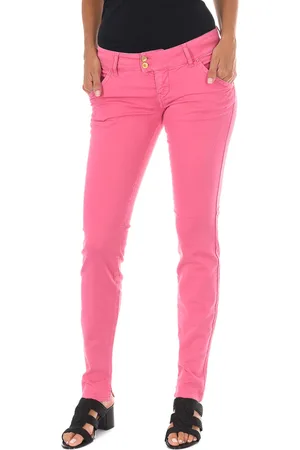 Met Damen Hose K-Chino Slim Fit Knöchellang