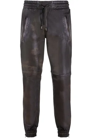 Infinity Herren-Jogginghose aus Leder – Boston