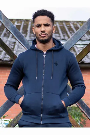 Enzo Herren Zip up Hoodie | Designer Herrenbekleidung