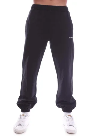 OFF-WHITE Wave Outline Diag Design Schwarze Jogginghose