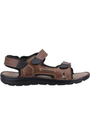 Hush Puppies Herren Sandalen "Alistair", Leder (Hellbraun)