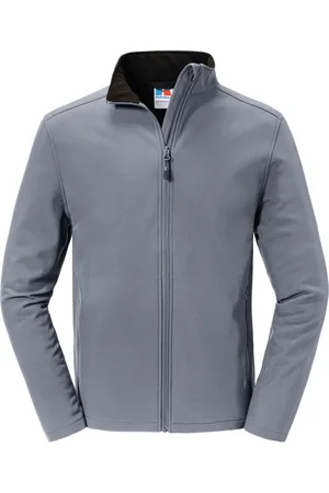 Russell Athletic Russell - "Essential" Softshelljacke recyceltes Material für Herren (Eisen)