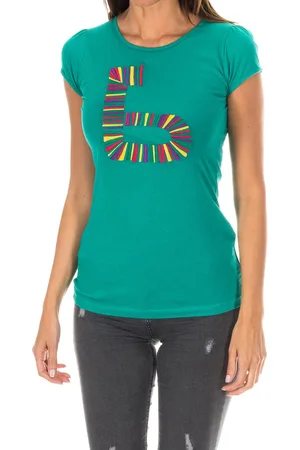 Armand Basi Kurzarm-T-Shirt mit Rundhalsausschnitt für Frauen ADM0083
