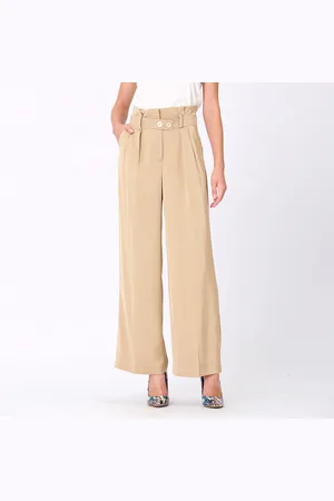 Smart & Joy Gerade Hose mit Bundfalten