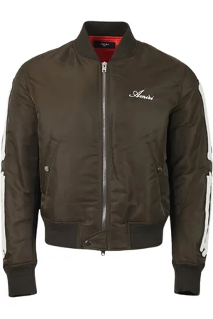 AMIRI Grune Bomberjacke von Bones Design