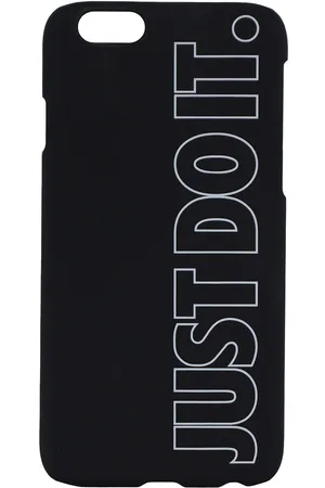 Nike Just Do It – Hartschalenhülle für iPhone 6, schwarzes Logo