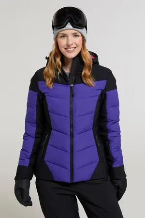 Mountain Warehouse "Resort" Skijacke Wattiert für Damen (Violett)