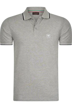 Cappuccino Italia Polo Applique Pique von in der farbe .