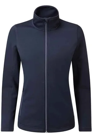 Premier Womens/Ladies Sustainable Zipped Jacket (French Navy)