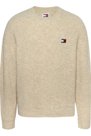 Tommy Hilfiger Herrenpulli der Marke . Die Pullover von sind aus Bio-Baumwolle und Polyester hergestellt und haben eine normale Passform. Die weiche Baumwolle sorgt für hohen Tragekomfort. Marke: Modellname: Waffle SweaterKategorie: HerrenpulloverMaterial