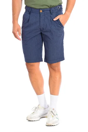 La Martina Bermudashorts mit gerade geschnittenem Saum und Gürtelschlaufen TMB006-JQ035 man