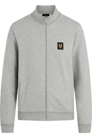 Belstaff Graues -Sweatshirt mit Reissverschluss