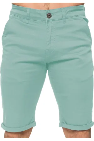 Enzo Herren Slim Fit Stretch Chino Shorts