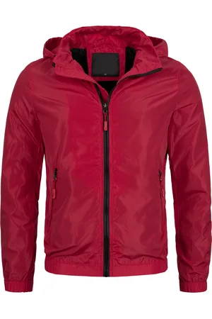 rock creek Jacke Weinrot