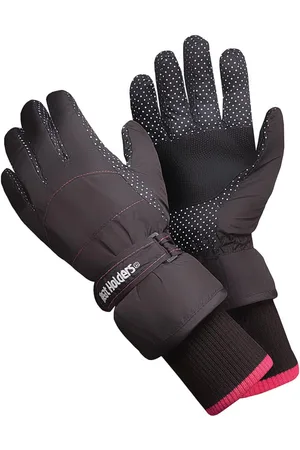 Heat Holders Extra gepolsterte, wasserdichte, isolierte, thermische Winter-Skihandschuhe für Damen