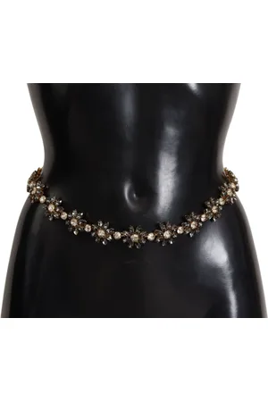 Dolce & Gabbana Ganseblumchen-Kristall-Textur-Gurtel