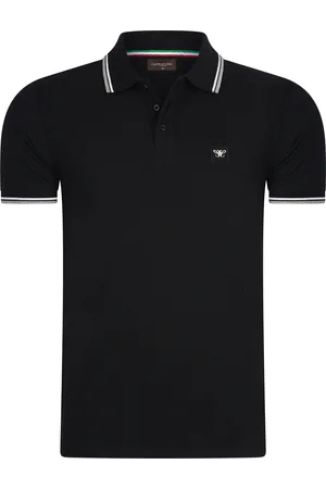 Cappuccino Italia Polo Applique Pique von in der farbe und in größe M.